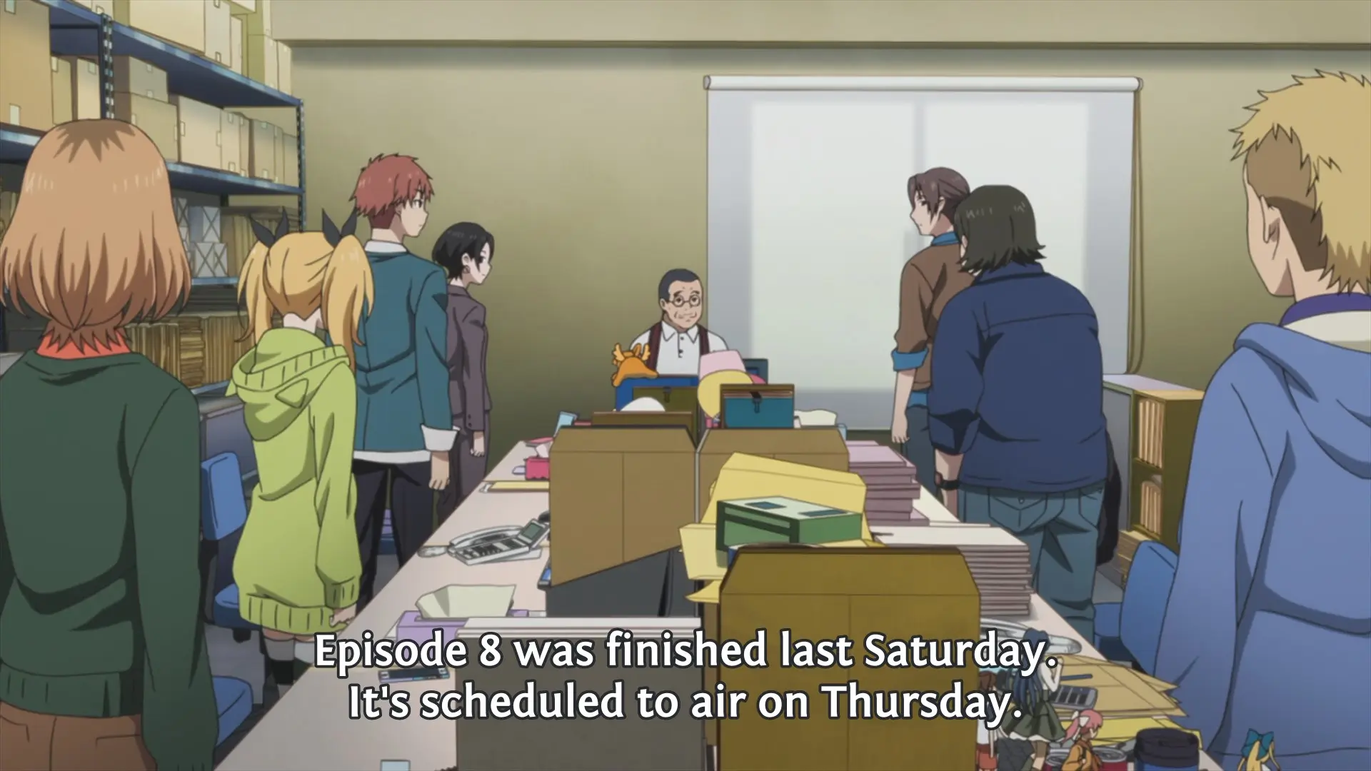 [Episode 9, November 17] Honda: "Episode 8 was finished last Saturday. It's scheduled to air on Thursday."