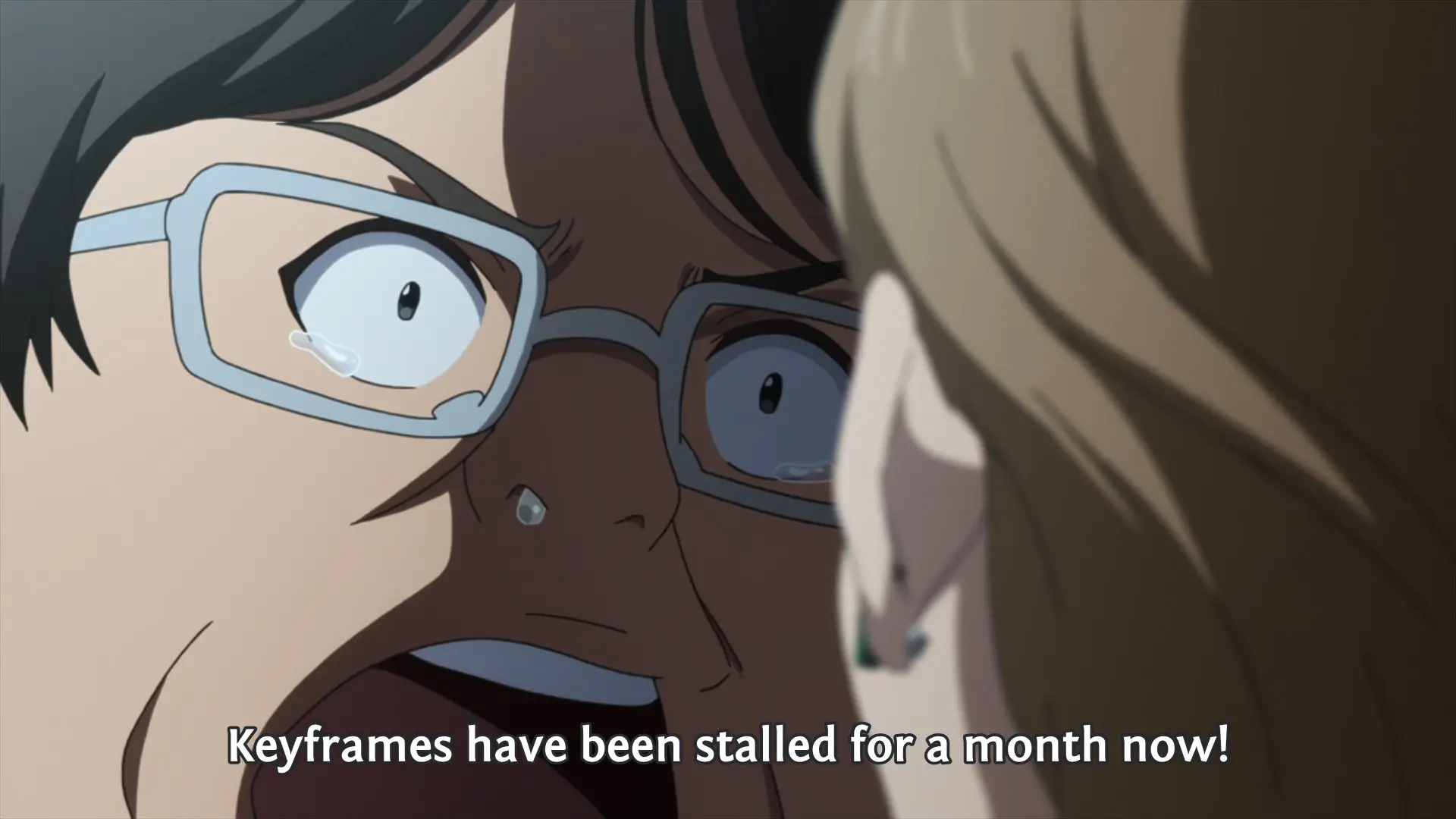 Katsuragi: "Keyframes have been stalled for a month now!"